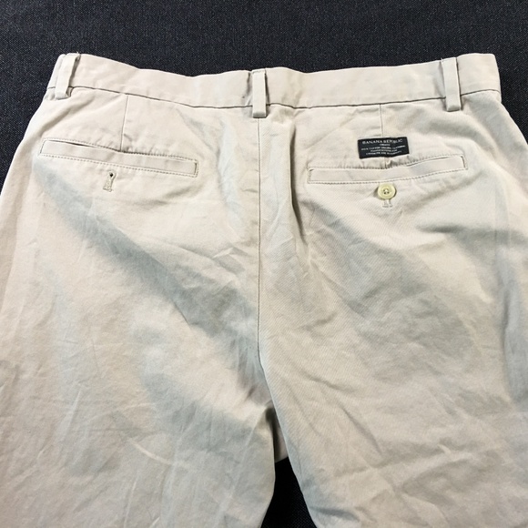 Banana Republic Beige Pants 33x30 D02:x02156 - Picture 3 of 8